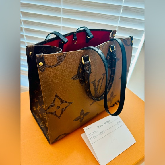 Authentic! Louis Vuitton MM On the Go Handbag - Picture 1 of 10